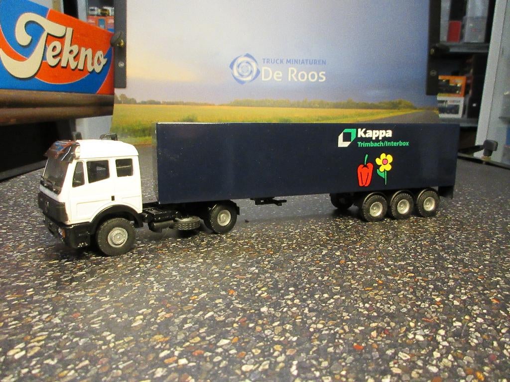 Mercedes SK Kappa, Ophalen of Verzenden, Zo goed als nieuw, Bus of Vrachtwagen, Lion Toys