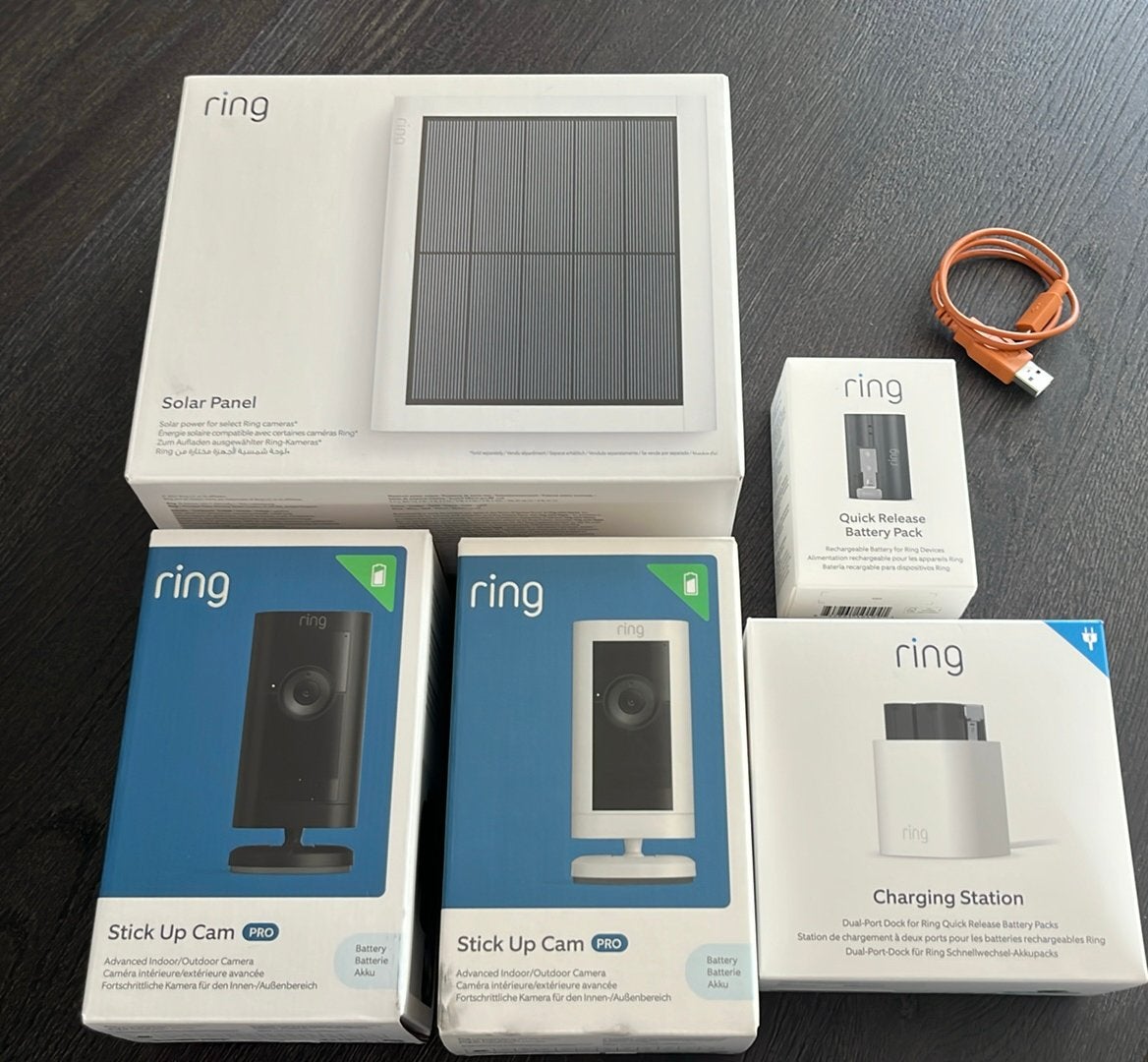 Gloednieuw Ring beveiliging camera set, Ophalen of Verzenden, Nieuw