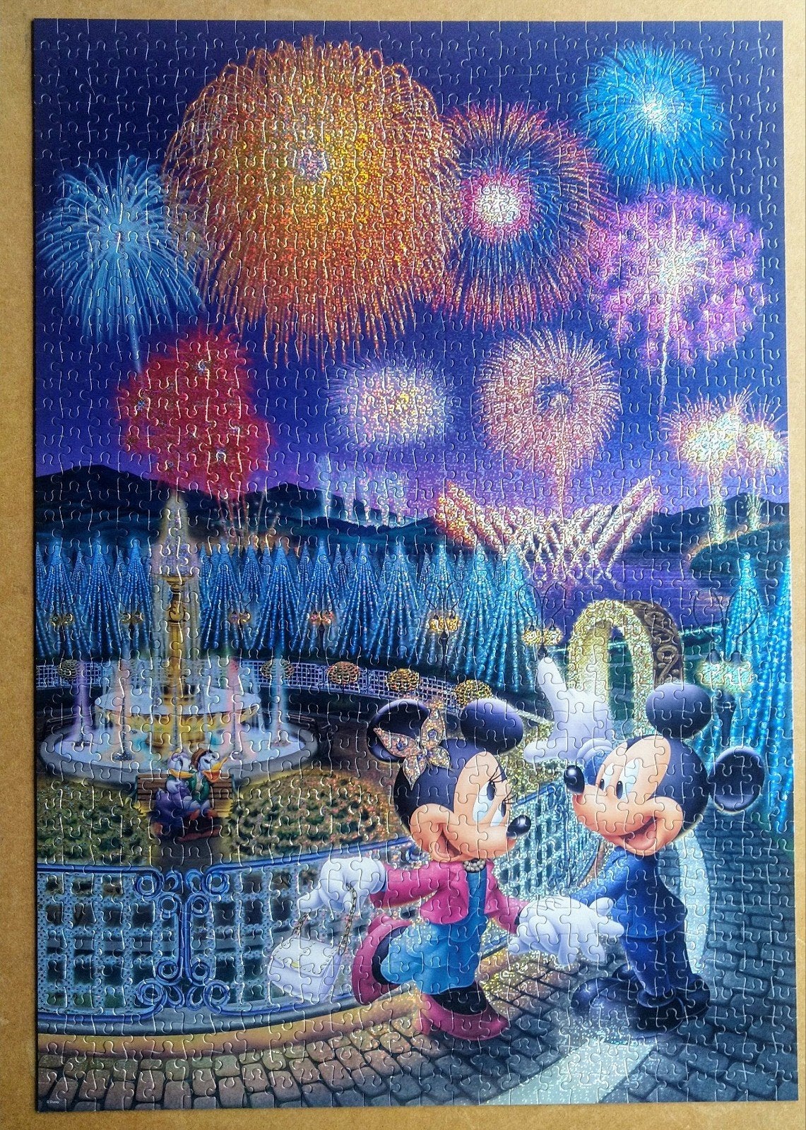 Disney puzzel Tenyo, Ophalen, 500 t/m 1500 stukjes, Zo goed als nieuw, Legpuzzel