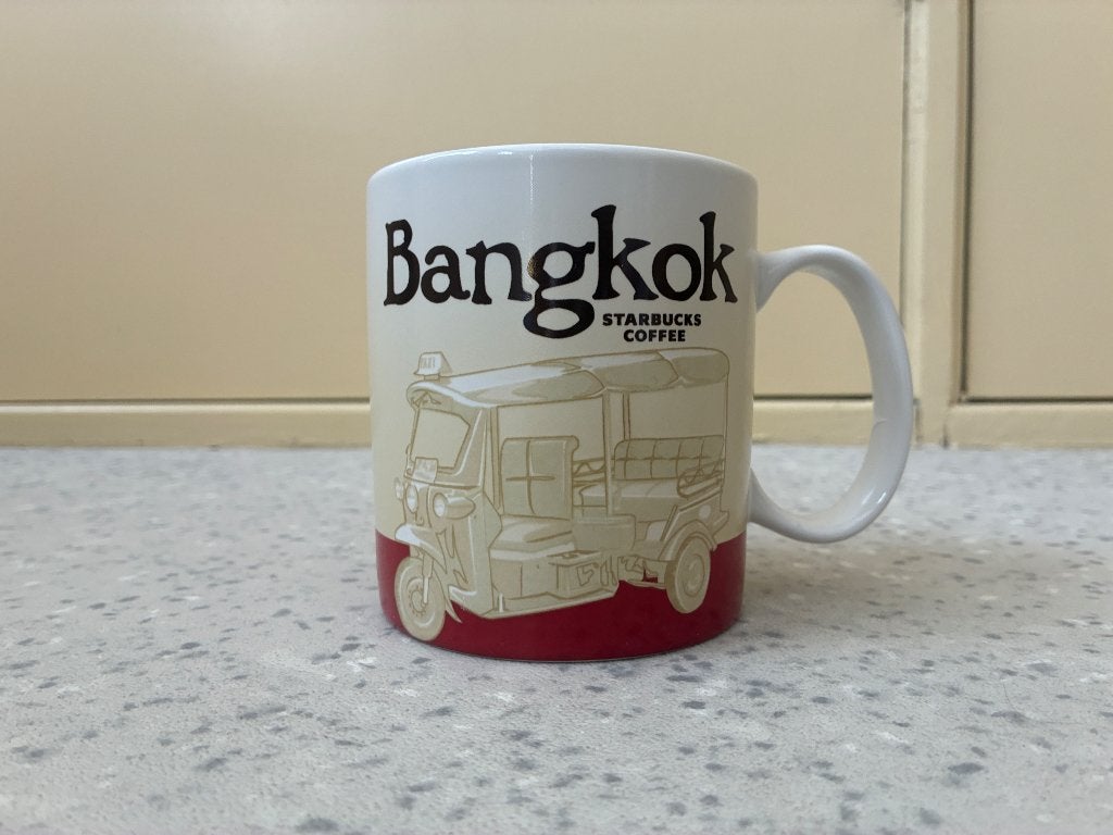 Starbucks Bangkok mok 2014 – Global Icon 473 ml, Ophalen, Gebruikt, Overige stijlen, Kop(pen) en/of Schotel(s)