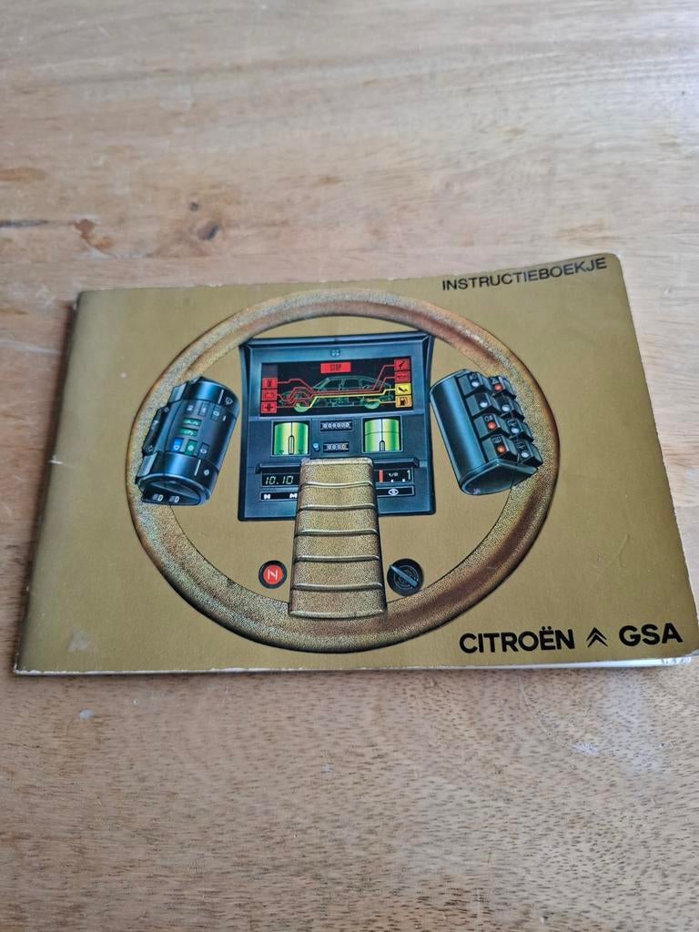 Citroën GSA instructieboekje, Ophalen of Verzenden