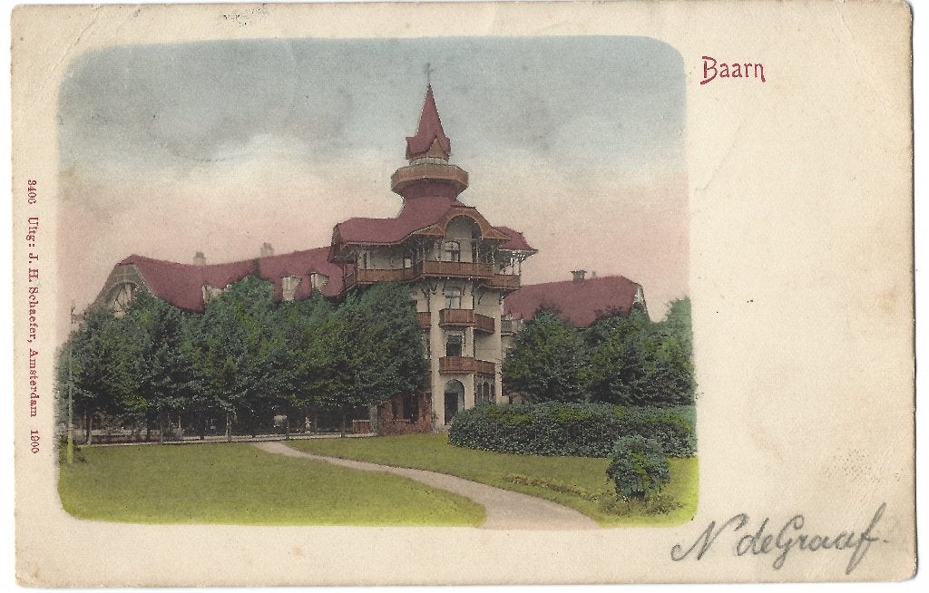 Baarn, Verzenden, Voor 1920, Gelopen, Utrecht