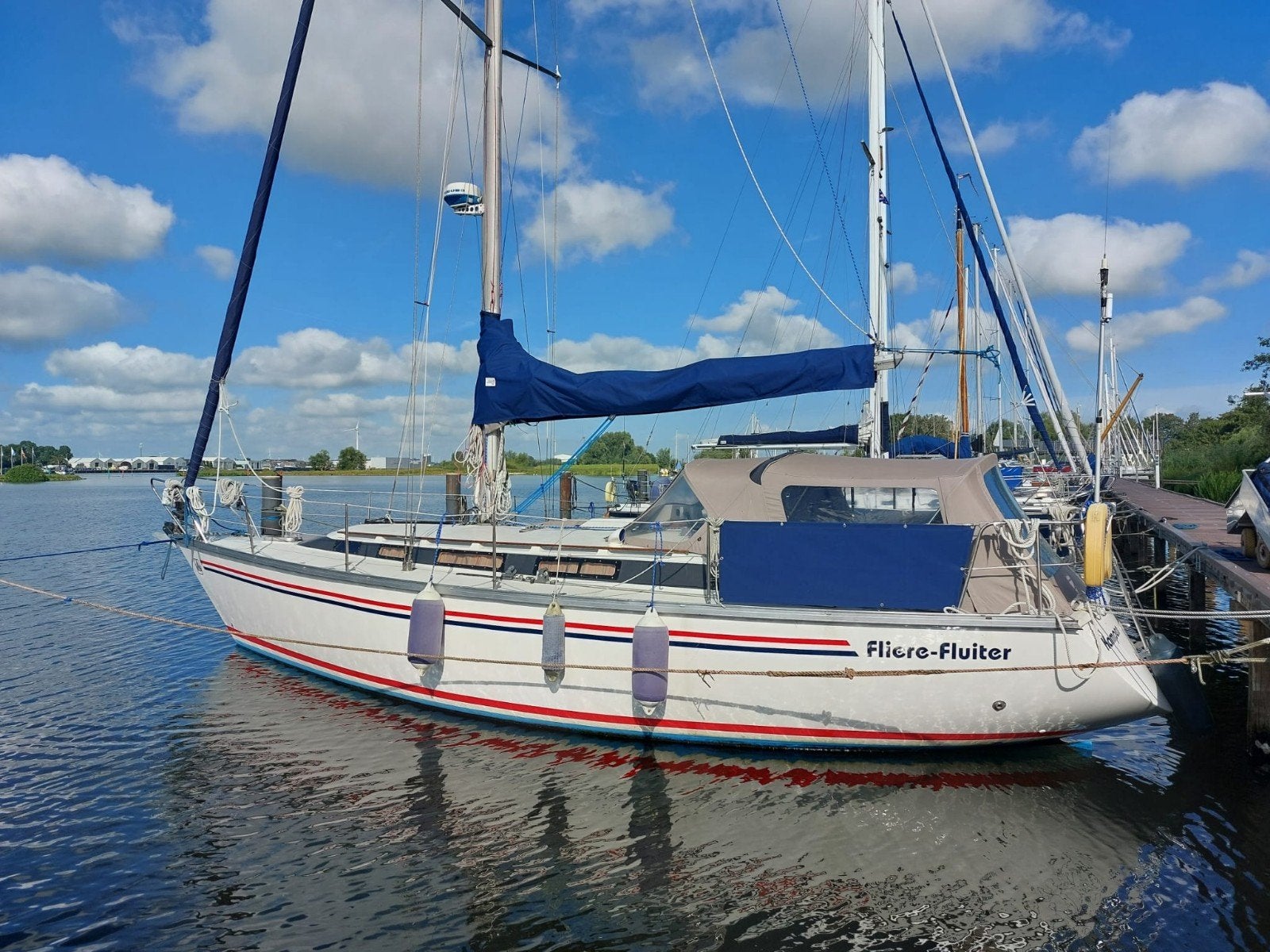 DUFOUR 4800, jonge motor, jonge zeilen, goed en mooi schip., Ophalen, Gebruikt, 11 m, 1.90 meter