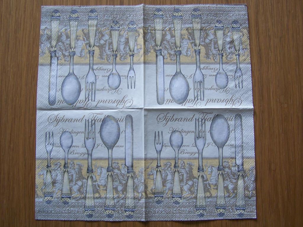 Servetten per stuk nr.9 (BESTEK), Ophalen of Verzenden, Nieuw