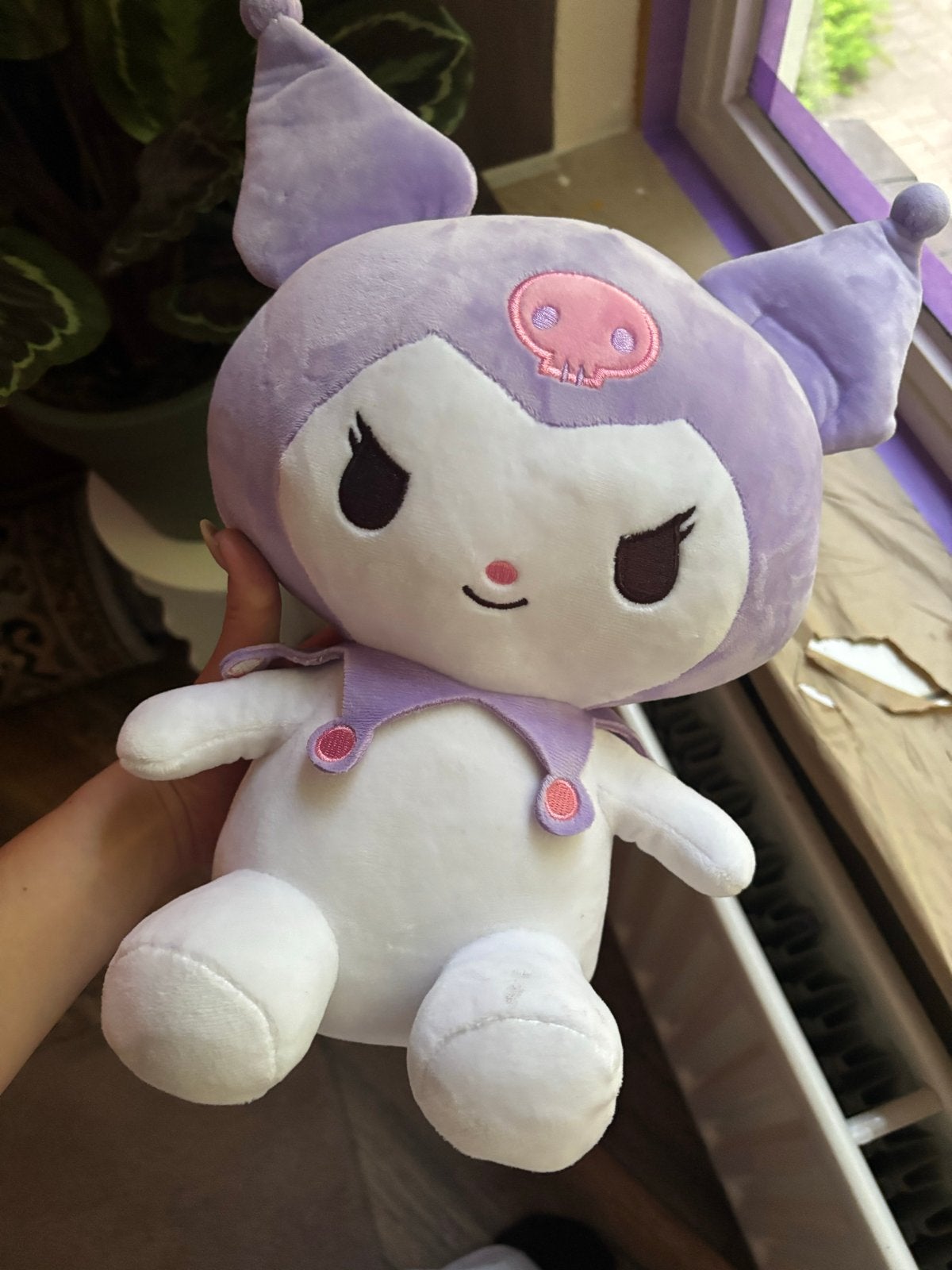 Kuromi knuffel - Zo goed als nieuw, Paars, Overige merken, Overige karakters, Overige typen