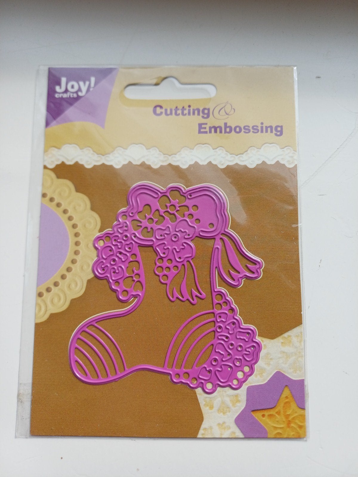 Joy Crafts snij- en embossingmal - Nieuw, Gereedschap of Toebehoren, Nieuw, Paars, Overige merken