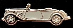 Citroën Traction Cabriolet 1935 pin- grijs, Verzenden, Nieuw, Transport, Speldje of Pin