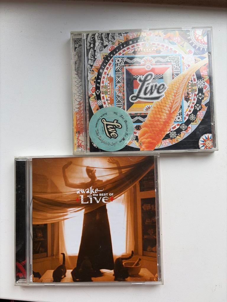Live - Throwing Copper en Awake: The Best Of Live, Ophalen of Verzenden, Gebruikt