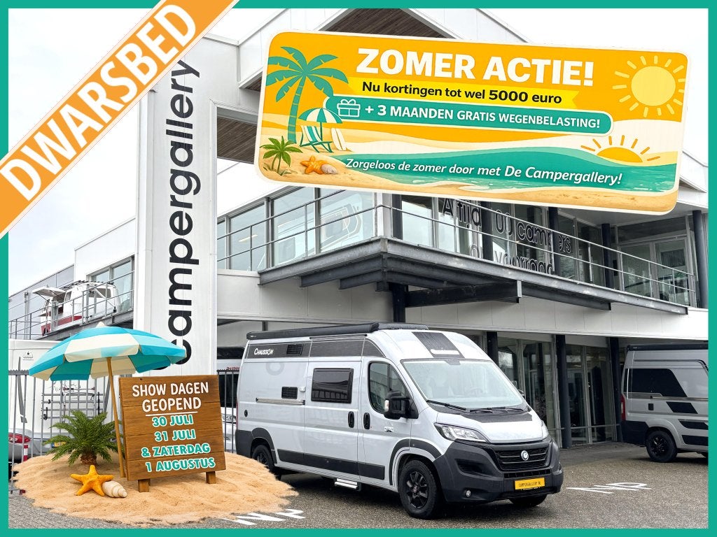 Chausson V594 Roadline DWARSBED FIAT8 LUCHTVERING 5.99M, Fiat, Tot en met 3, 5 tot 6 meter, 5 tot 6 meter