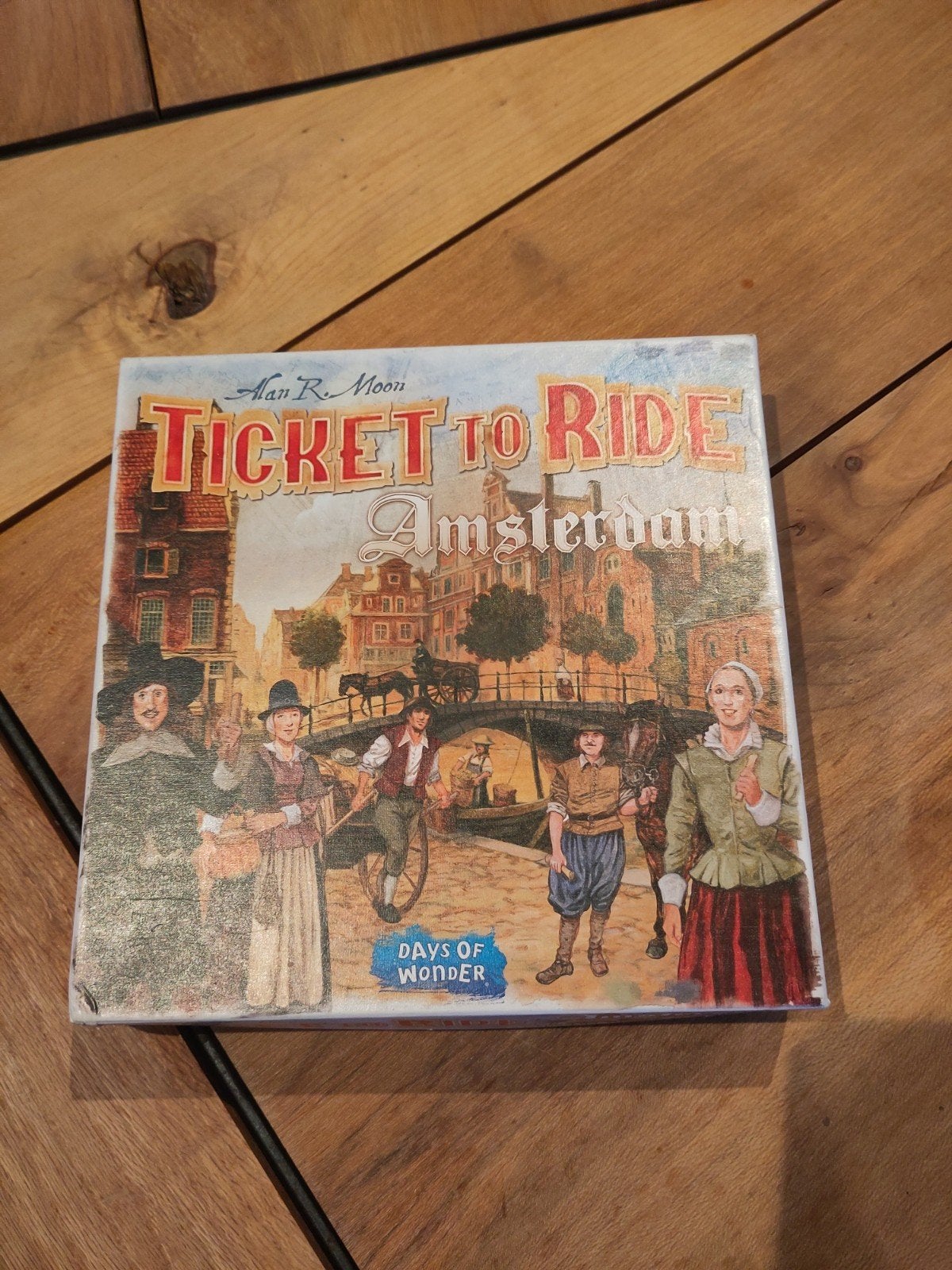 Ticket to Ride Amsterdam - Beschadigde doos, Ophalen of Verzenden, Gebruikt