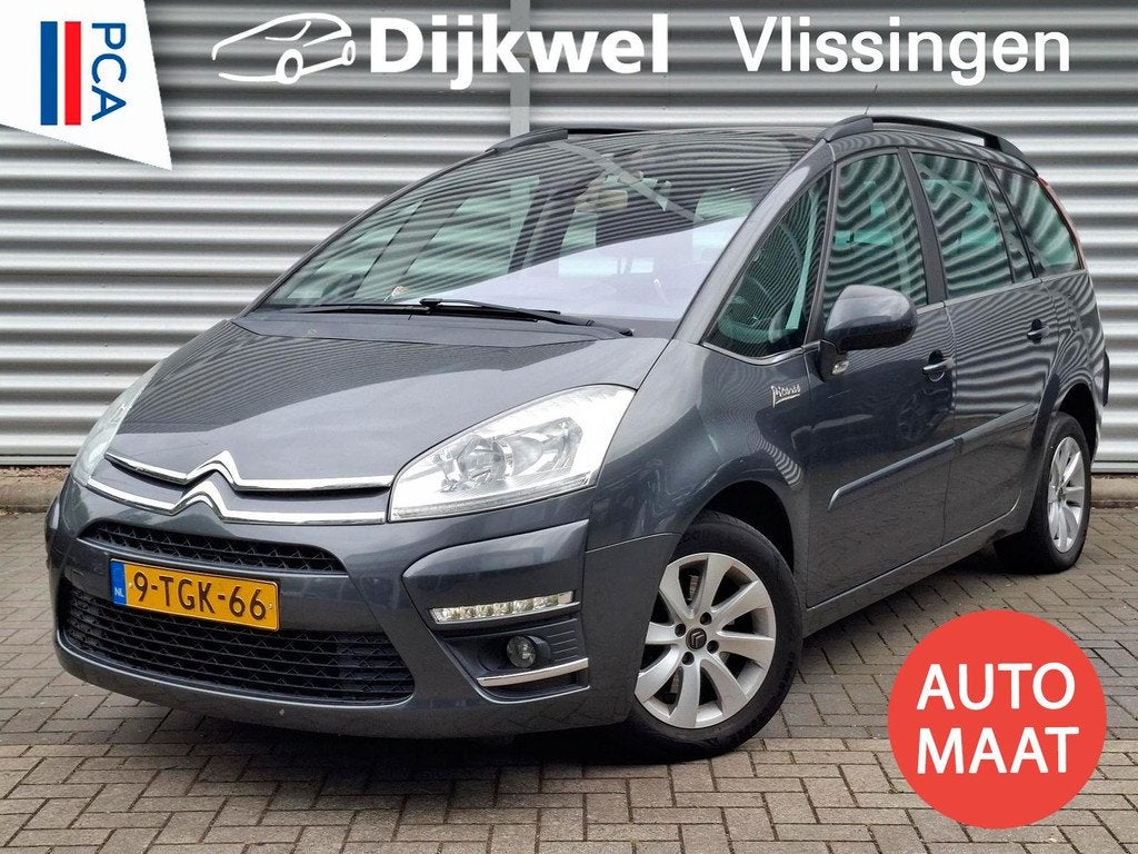 Citroen Grand C4 Picasso 1.6 THP Ligne Business Aut. 7P Trek, Auto's, Citroën, Euro 5, Stof, Gebruikt, 7 stoelen