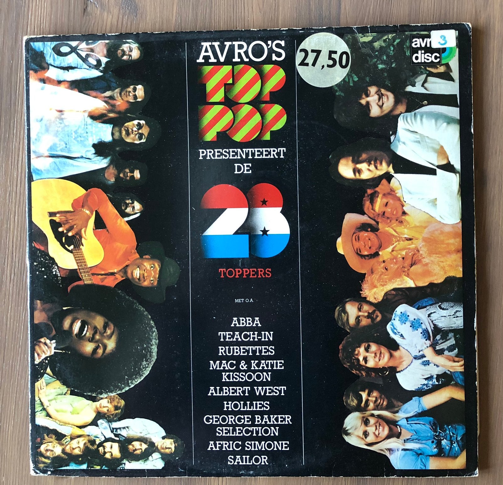 2LP AVRO’S TOPPOP presenteert DE 28 TOPPERS, Gebruikt, Ophalen of Verzenden, Dubbel-LP, Pop