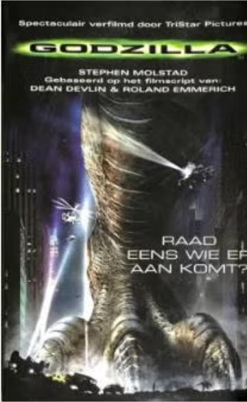 Godzilla *, Ophalen of Verzenden, Zo goed als nieuw, Stephen Molstad