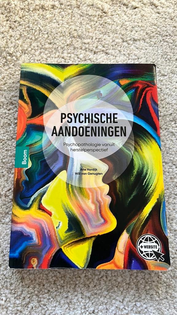 Arie Hordijk - Psychische aandoeningen, Boeken, Ophalen of Verzenden, Zo goed als nieuw, Nederlands, Arie Hordijk; Will van Genugten