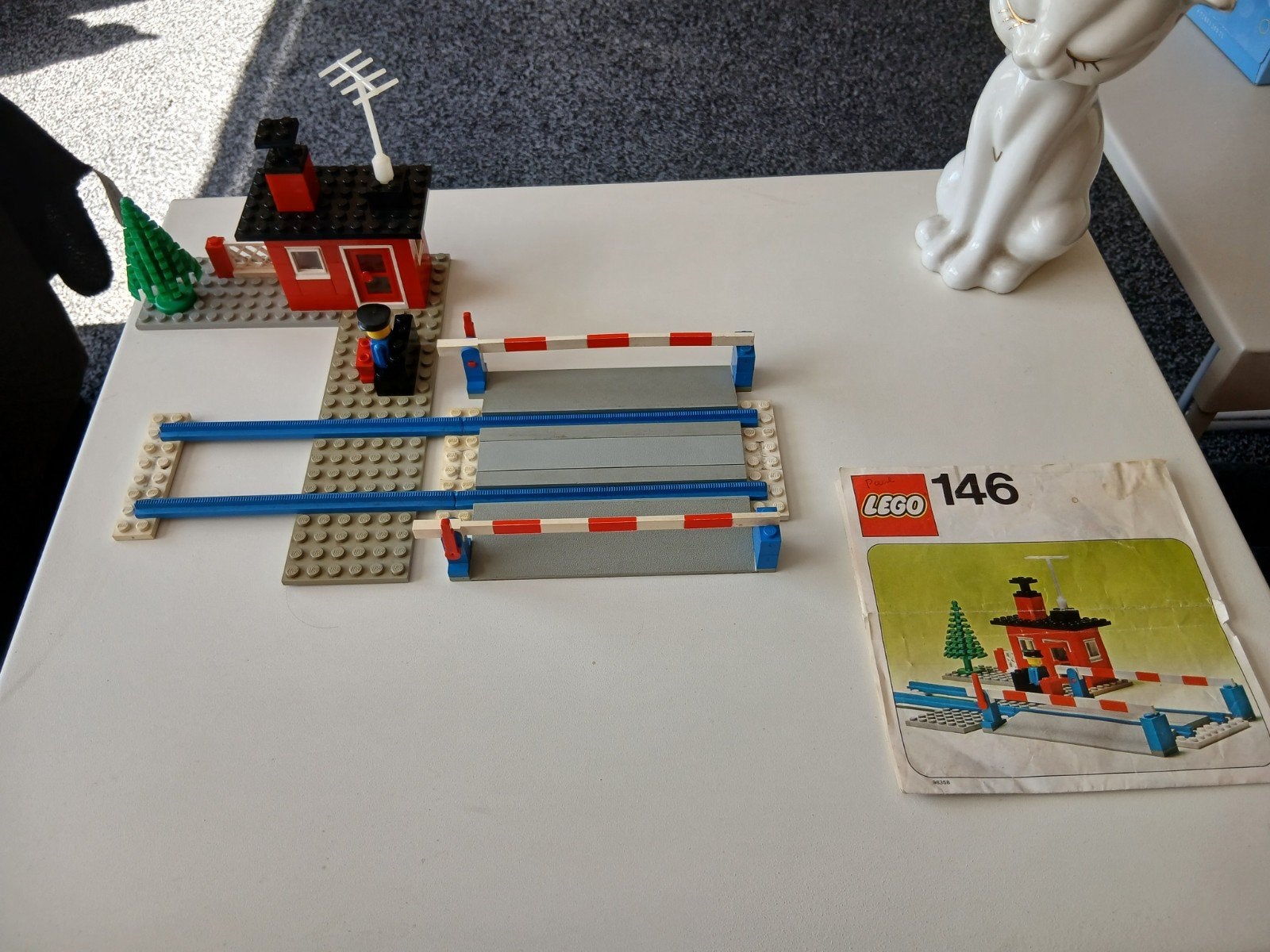 lego nr 146    4,5/12 volt overweg, Gebruikt, Lego, Compleet, Ophalen of Verzenden