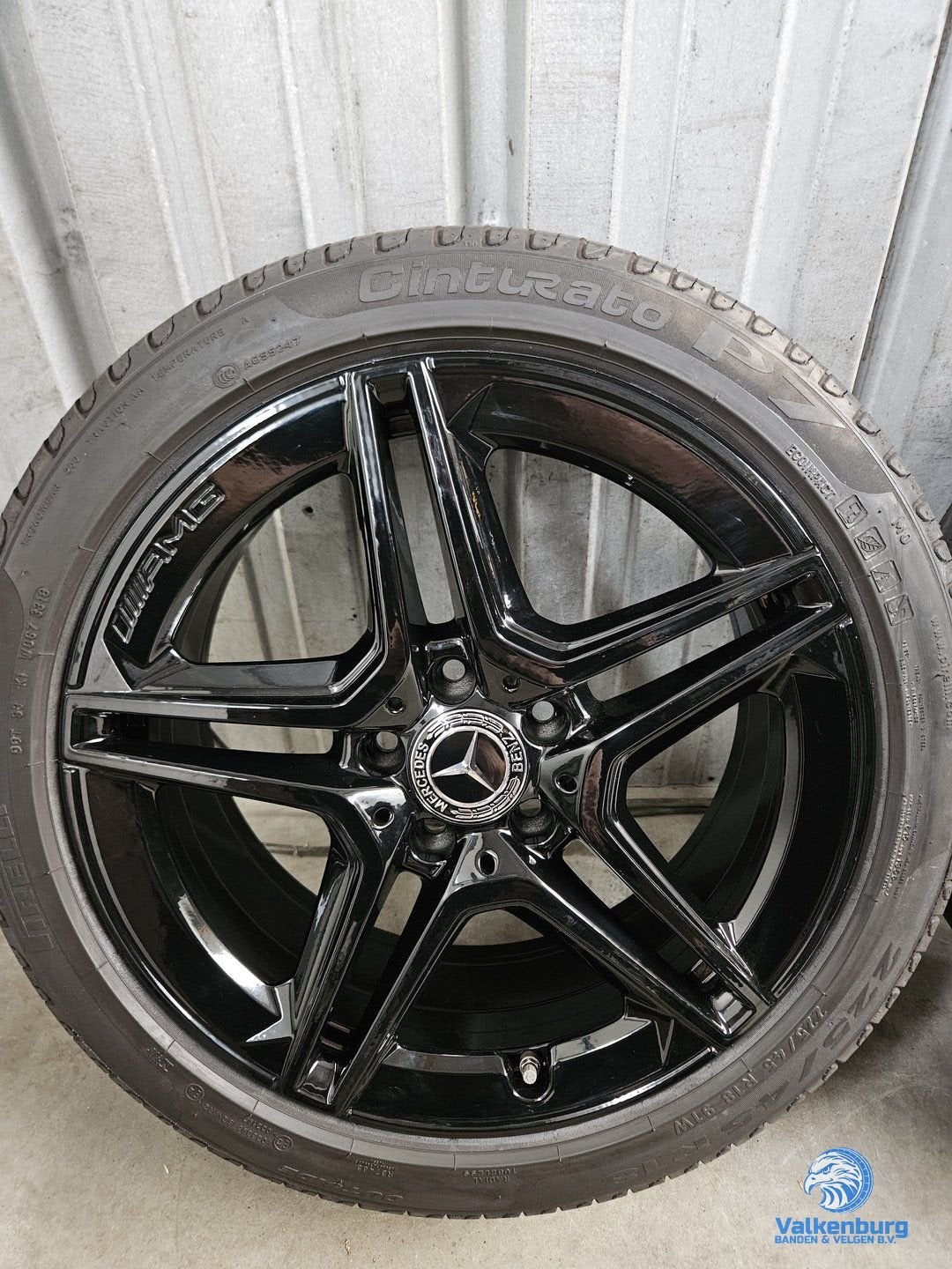 5-6mm! Originele Mercedes A B CLA Klasse W177 W247 C118 18 i, Auto-onderdelen, Banden en Velgen, 18 inch, Gebruikt, -, -