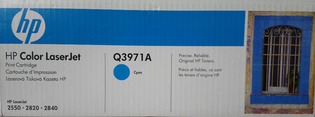 HP Q3971A Originele Toner Cyan, Laserjet 2550, 2820, 2840, Ophalen of Verzenden, Nieuw, Toner, Hp laserjet