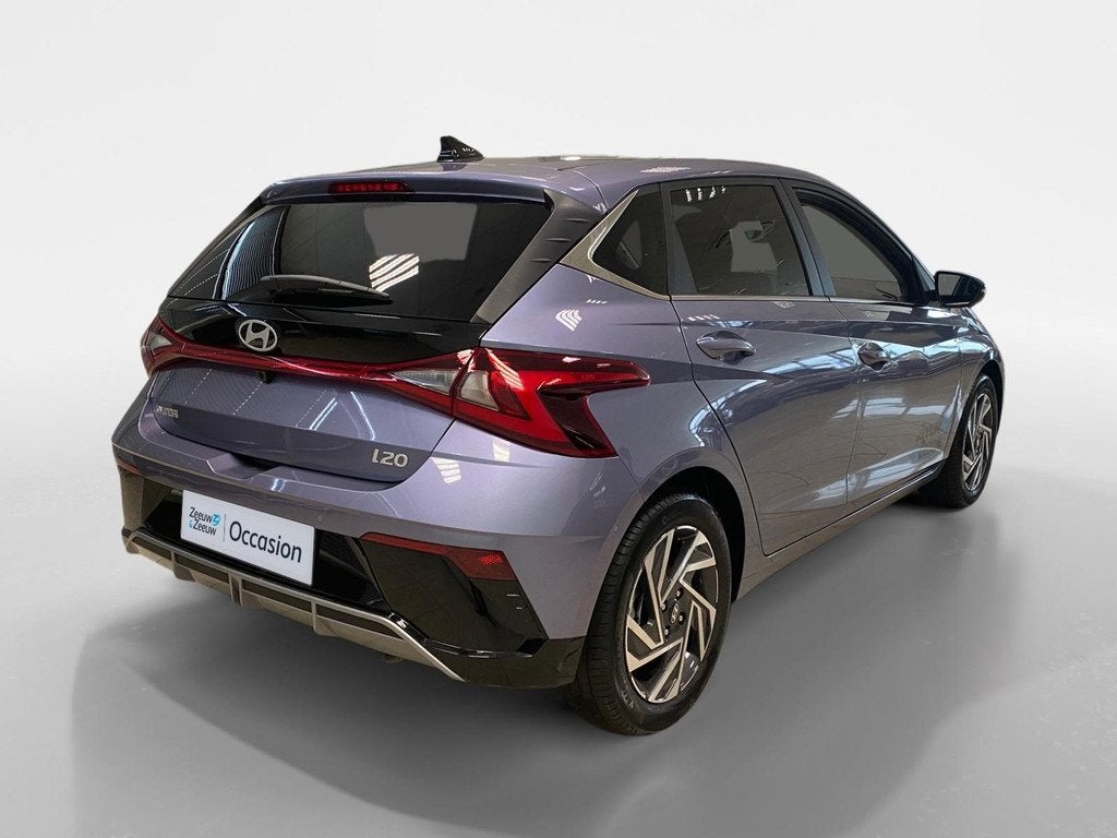 Hyundai i20 1.0 TURBO | PREMIUM | NAVI | CAMERA |, Auto's, Hyundai, Voorwielaandrijving, 12 maanden, Euro 6, Blauw