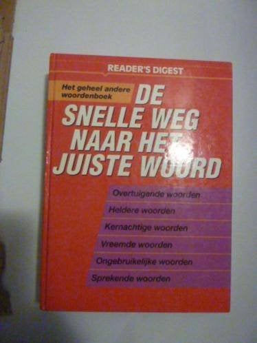 Reader's Digest - De snelle weg naar het juiste woord, Boeken, Woordenboeken, Verzenden, Zo goed als nieuw, Van Dale, Nederlands