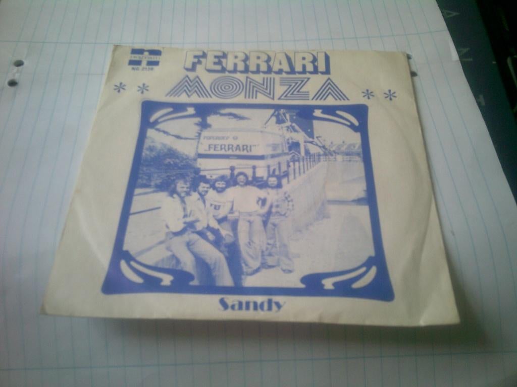 FERRARI MONZA - SANDY, 7 inch, Ophalen of Verzenden, Levenslied of Smartlap, Fotohoes