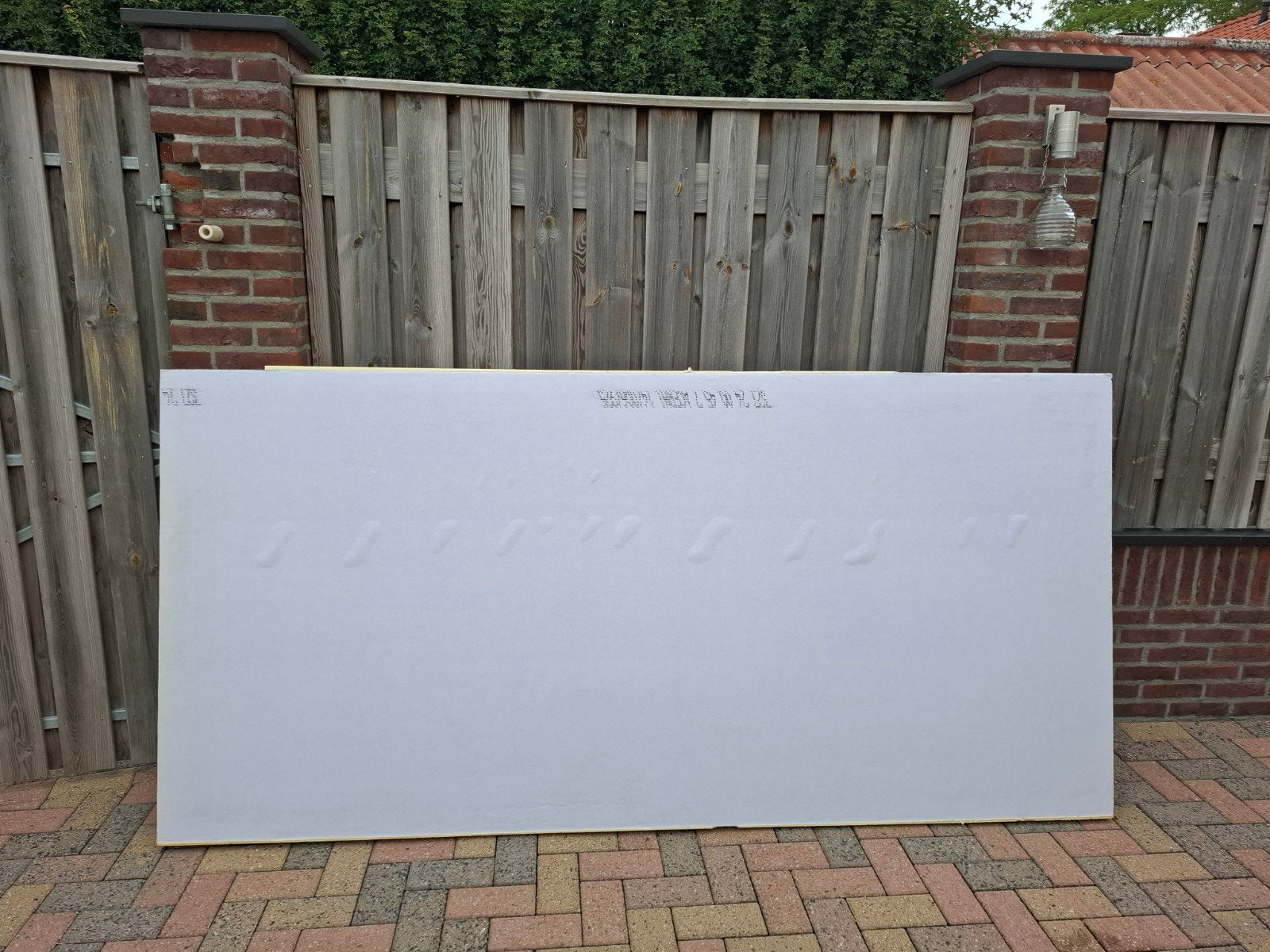 Isolatieplaat pir 121 x 251 x 4 cm en  121 x 170 x 4 xm, Ophalen, 4 tot 8 cm, Nieuw, Hardschuim (Pir)