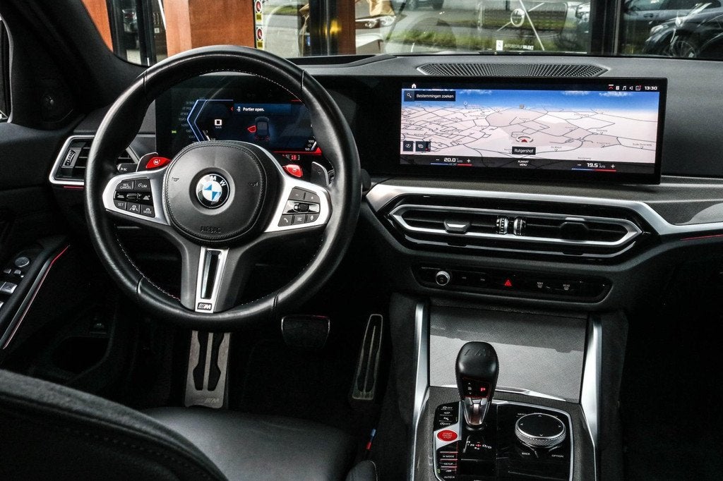 BMW 3-serie M3 xDrive Competition - Laser - Harman Kardon -, Automaat, Gebruikt, Automatische klimaatregeling, Zwart