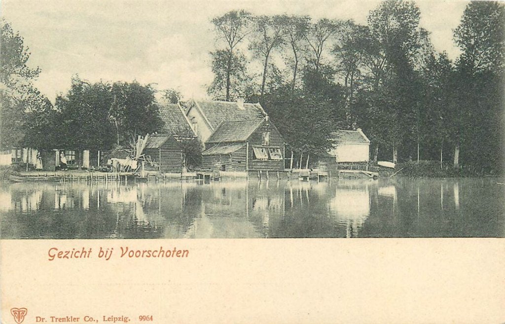 701-342-047 Voorschoten, Verzenden, Voor 1920, Zuid-Holland