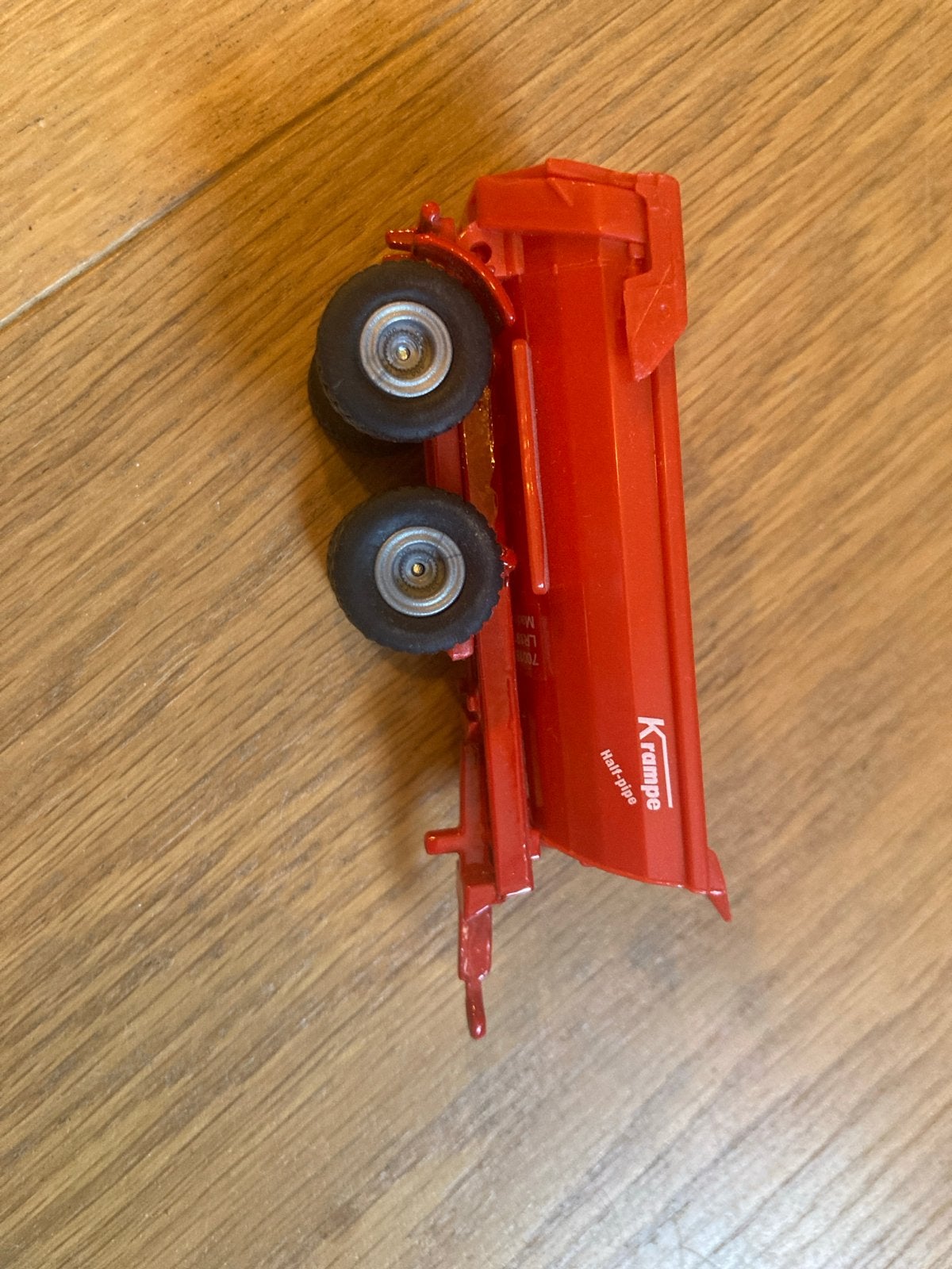 Siku Krampe Half-pipe kiepwagen (rubberen banden), Ophalen of Verzenden, Zo goed als nieuw
