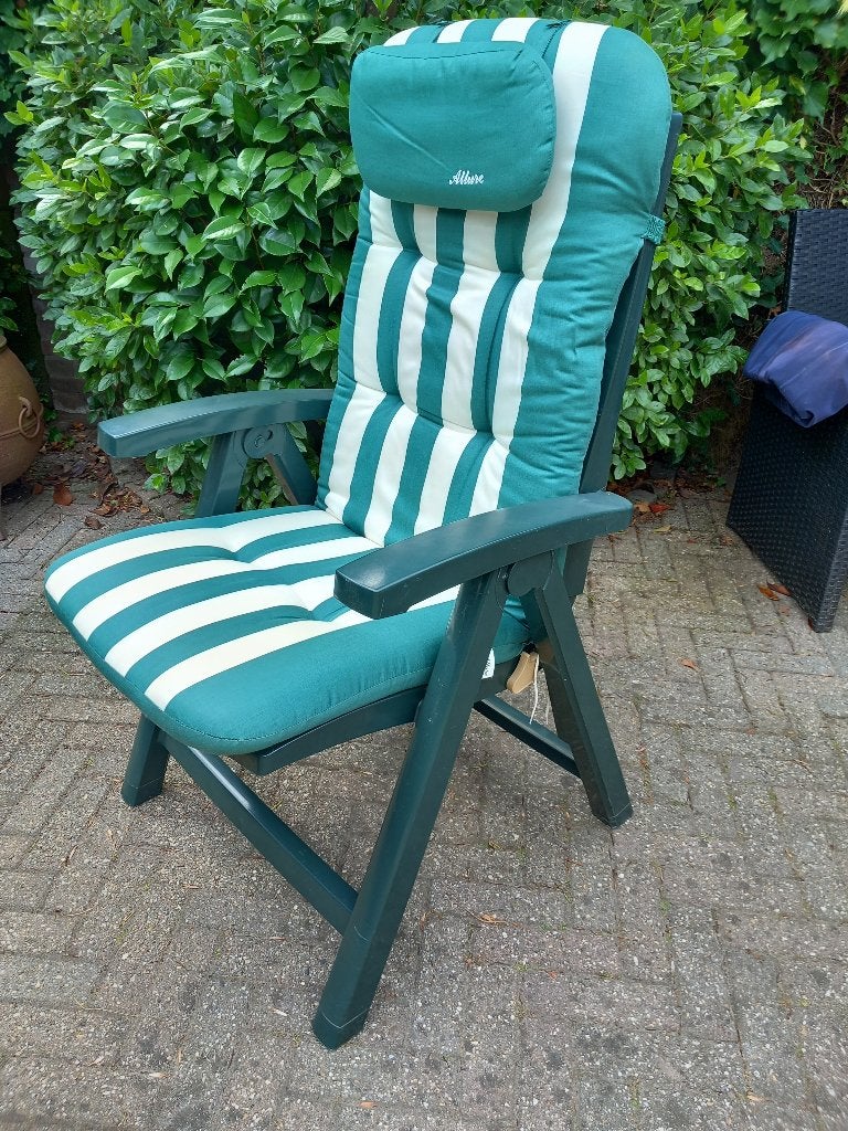 Tuinstoelen, Tuin en Terras, Ophalen, Gebruikt, Kunststof, Inklapbaar