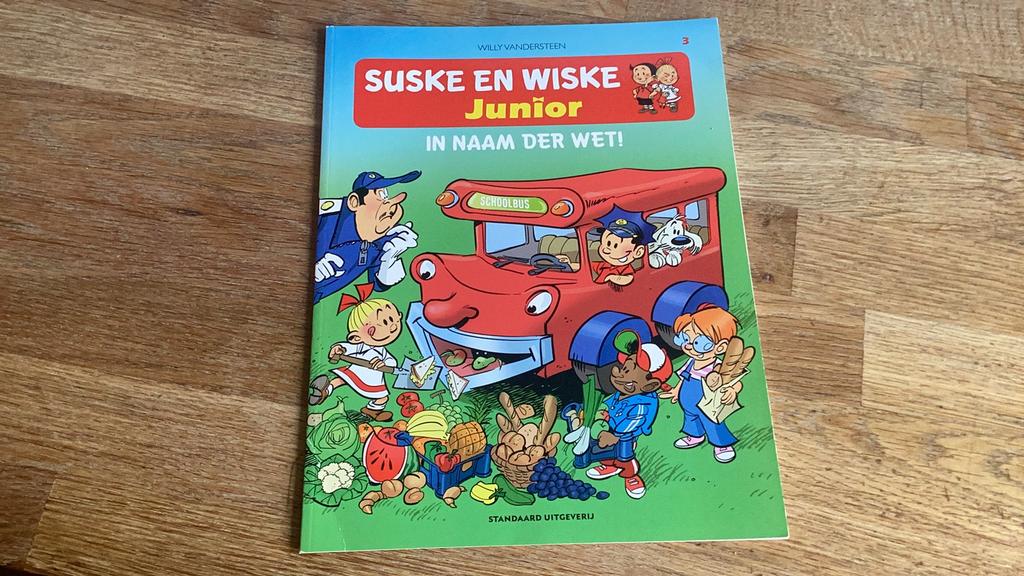 Suske en Wiske junior. In naam der wet! Voor €1,-, Gelezen, 5 of 6 jaar, Fictie algemeen, Jongen of Meisje