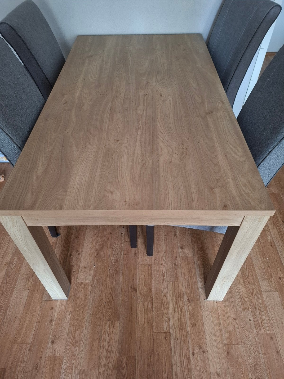 eetkamertafel en salontafel set, Ophalen