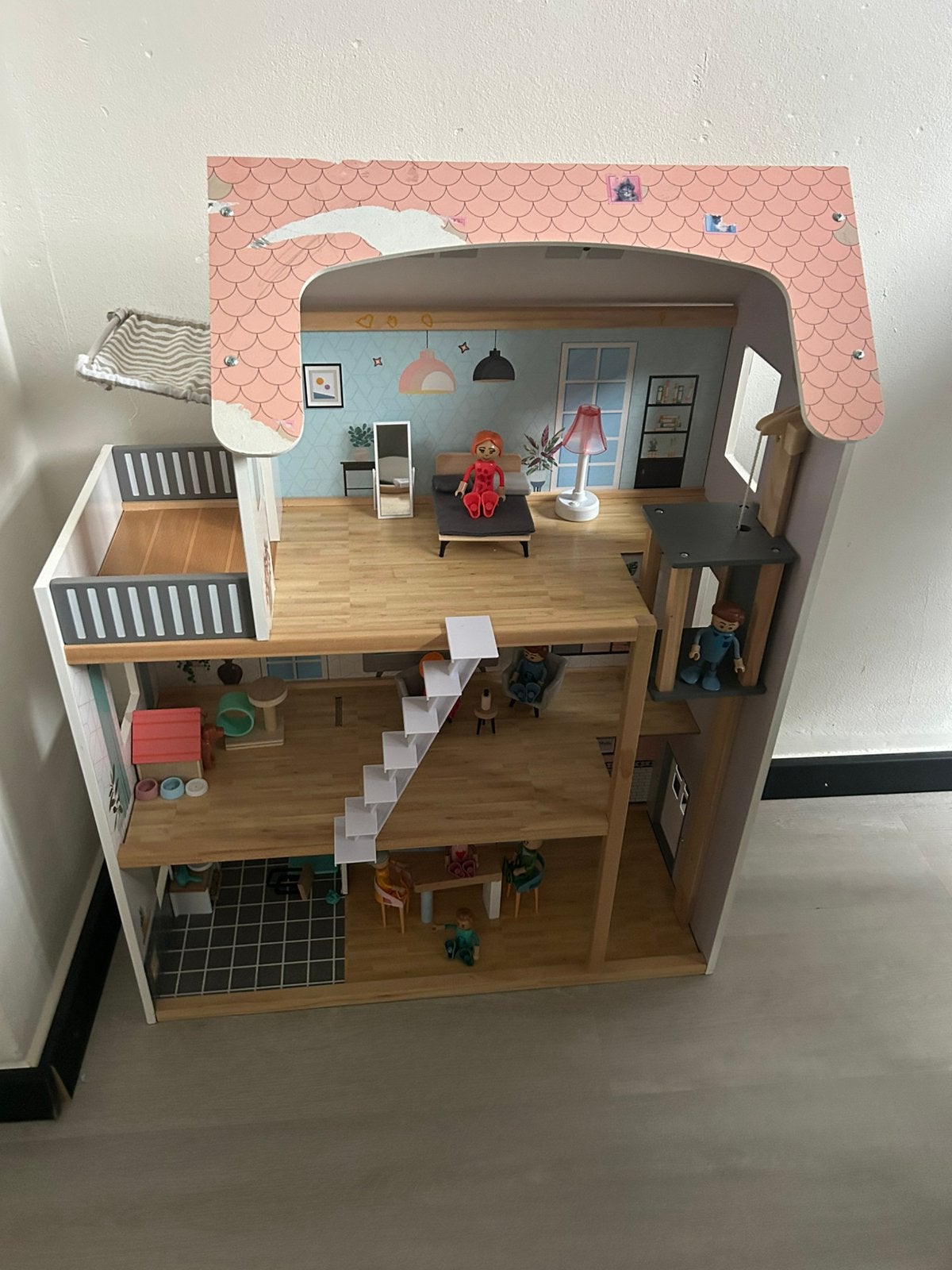 Poppenhuis, Ophalen, Gebruikt, Poppenhuis