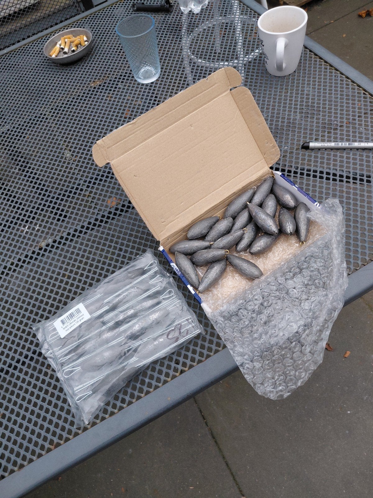 Zee lood 28  stuks 125 gram, Ophalen of Verzenden, Nieuw, Dobber of Lood