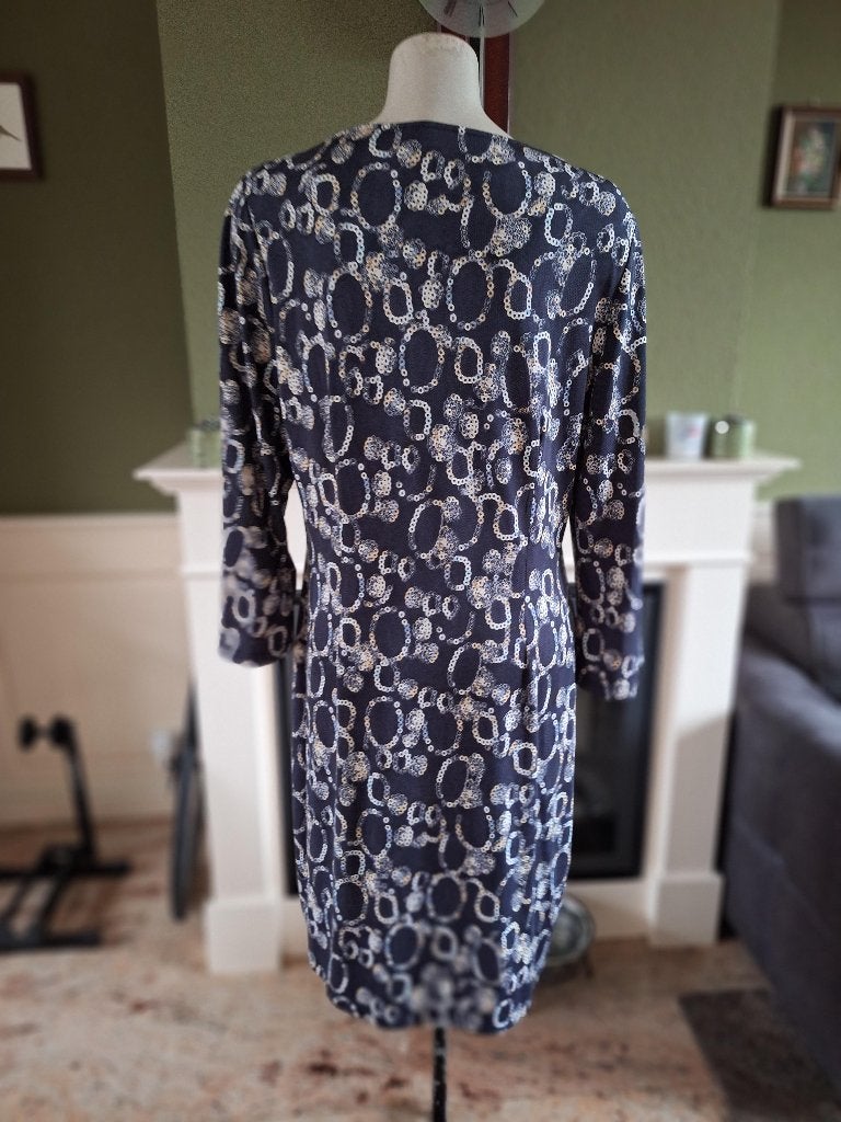 K-Design K Design grijze stenen jurk XXL, Kleding | Dames, K-design, Verzenden, Maat 46/48 (XL) of groter, Zo goed als nieuw
