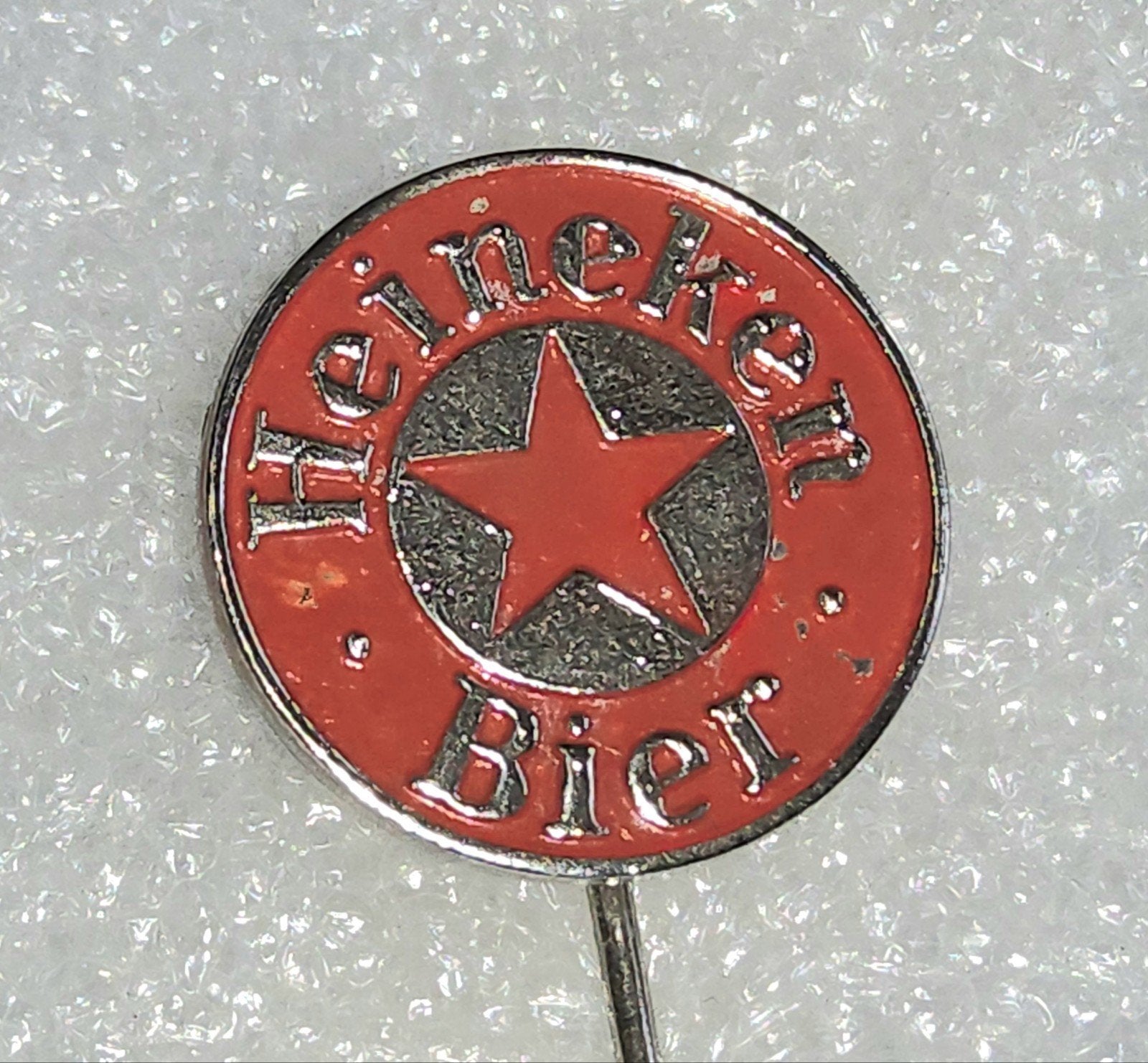 Vintage Heineken Bier Speldje, Ophalen of Verzenden, Gebruikt, Merk, Speldje of Pin
