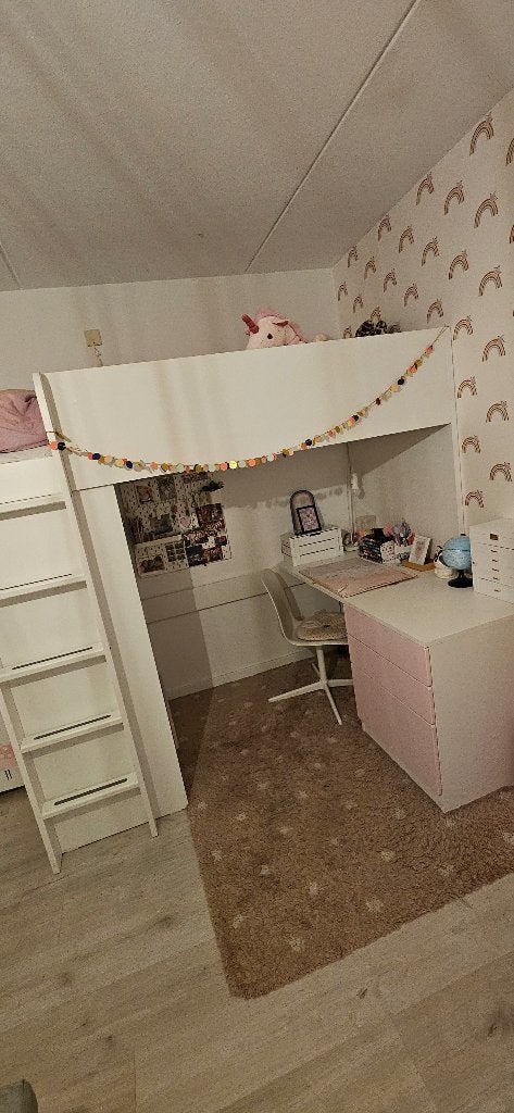 Hoogslaper Smastad, Ophalen, Eenpersoons, 160 tot 180 cm, Zo goed als nieuw