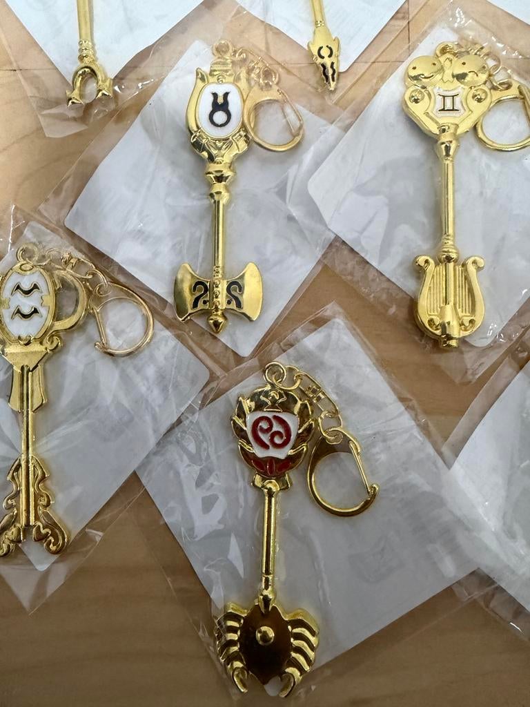 Fairy Tail Lucy's Celestial Keys, Verzamelen, Sleutelhangers, Nieuw, Ophalen of Verzenden
