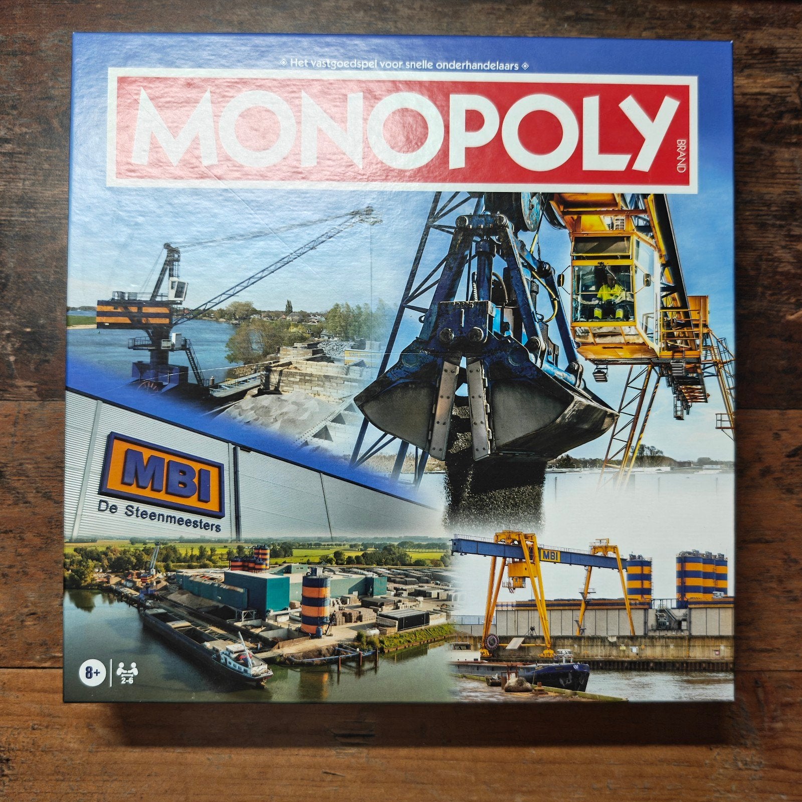 Monopoly MBI De Steenmeesters - Speciale Editie, Een of twee spelers, Ophalen, Nieuw, Hasbro