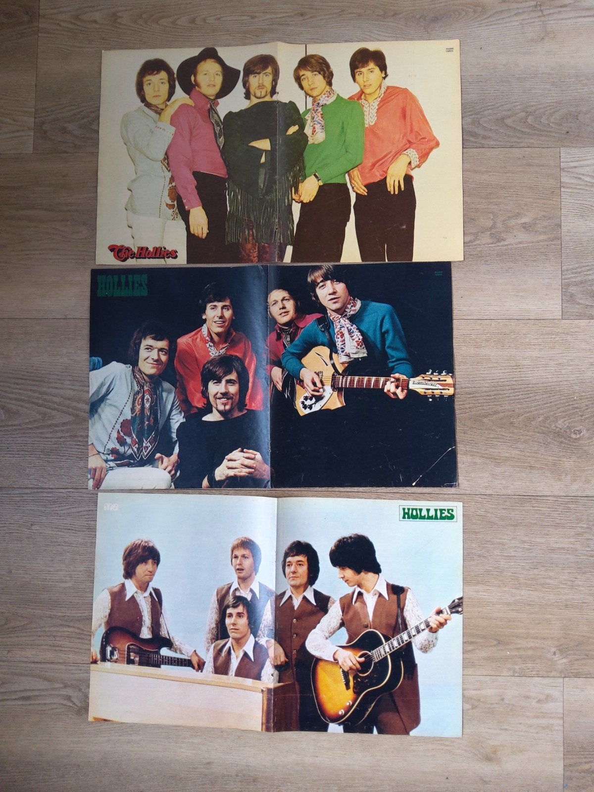 The Hollies:  3 posters muziek expres, Ophalen of Verzenden, A1 t/m A3, Muziek