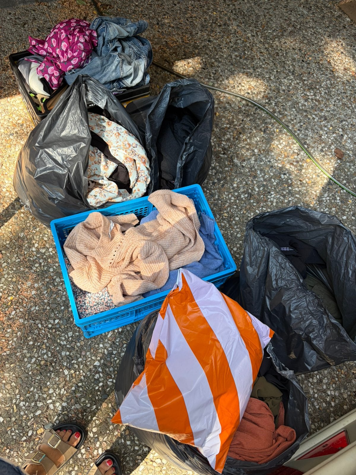 Kleding, Ophalen, Zo goed als nieuw