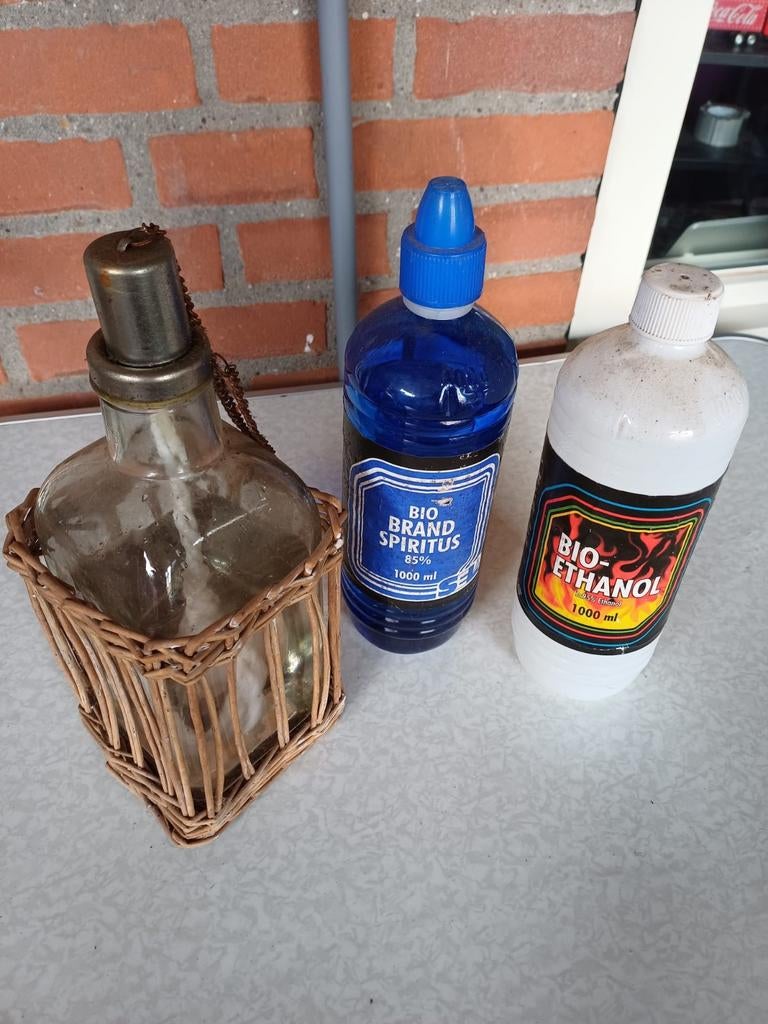 Olielamp, Ophalen