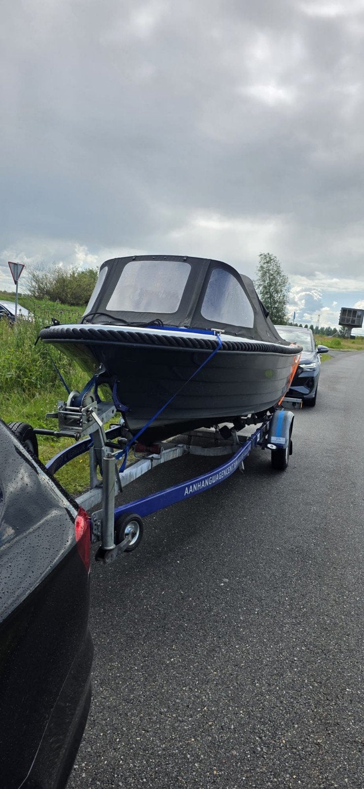 riga 480xl sloep, Watersport en Boten, Ophalen, Consoleboot, Gebruikt, Buitenboordmotor
