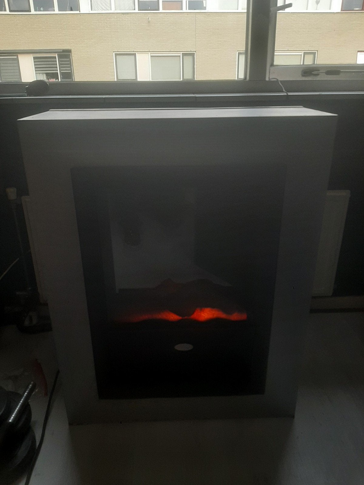 sfeer haard/elektrische kachel ewt, Ophalen of Verzenden, Vrijstaande haard, Elektrische haard