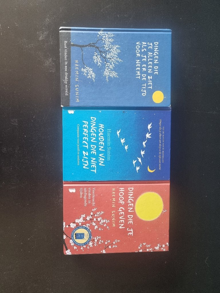 Haemin Sunim Boeken - Hardcover - Nederlands/Dutch, Boeken, Ophalen, Haemin Sunim, Zo goed als nieuw, Eén auteur