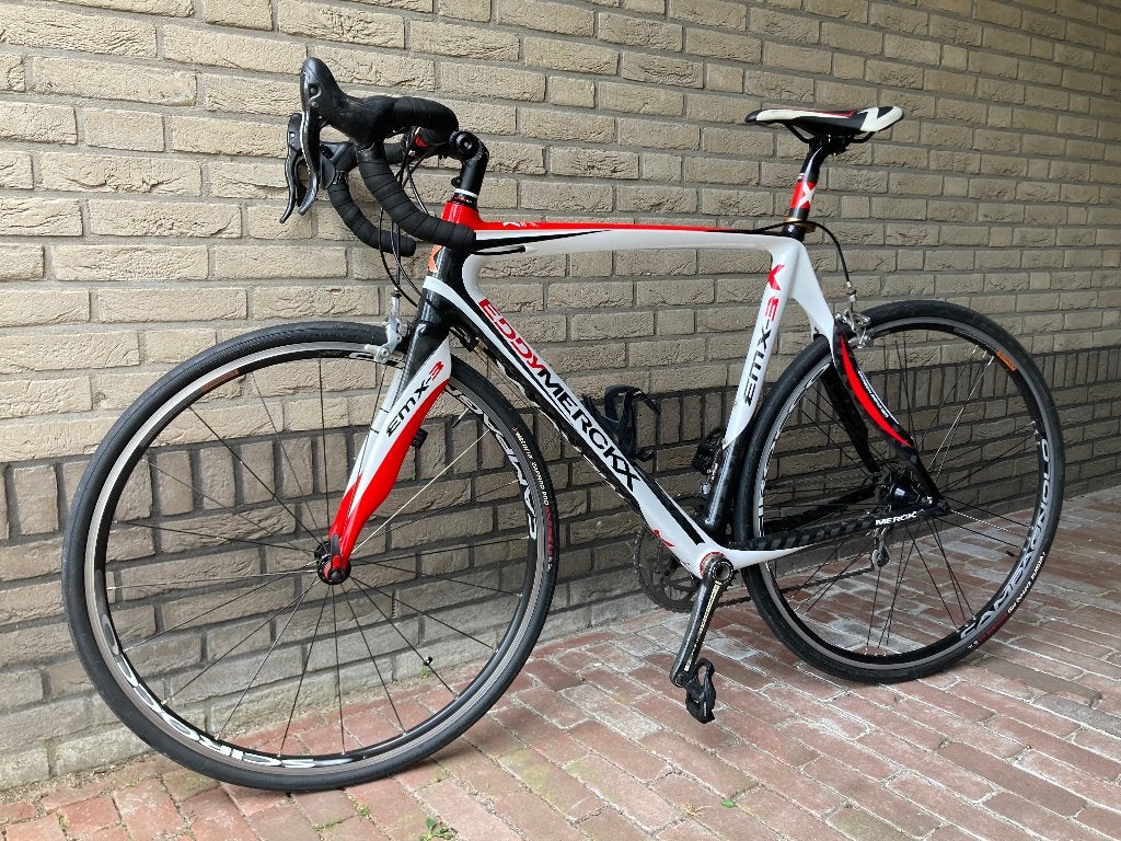 Eddy Merckx EMX-3 Full Carbon Topconditie!, Fietsen en Brommers, Fietsen | Racefietsen, Gebruikt, Heren, Overige merken, Meer dan 20 versnellingen