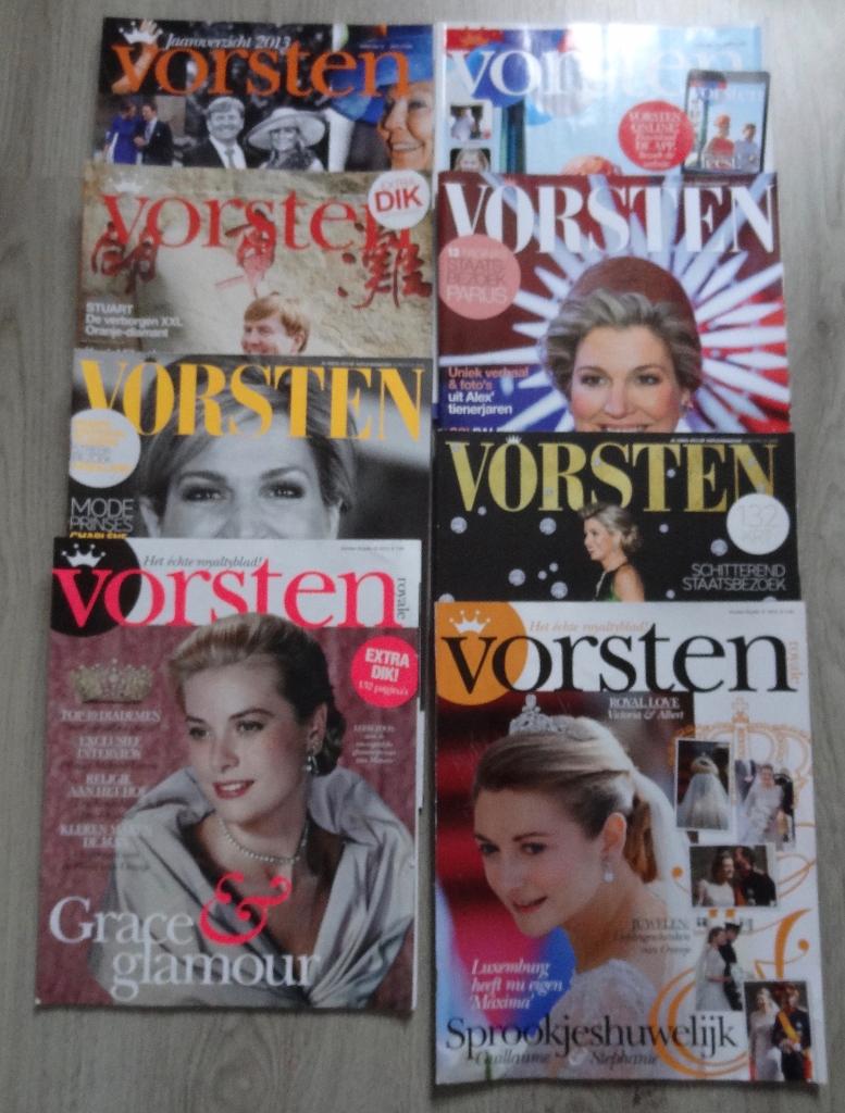 Diverse nummers van royalty tijdschrift vorsten, Ophalen of Verzenden, Gebruikt, Tijdschrift of Boek
