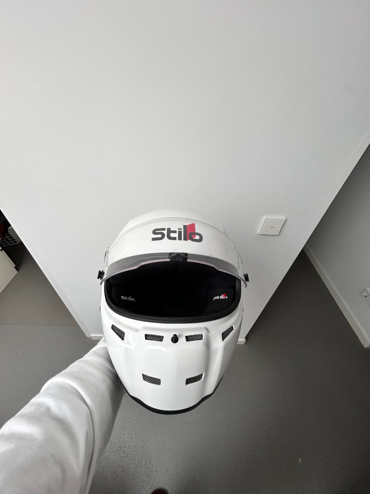 Stilo st5 kart helm, Verzenden, Zo goed als nieuw, Helm of Handschoenen