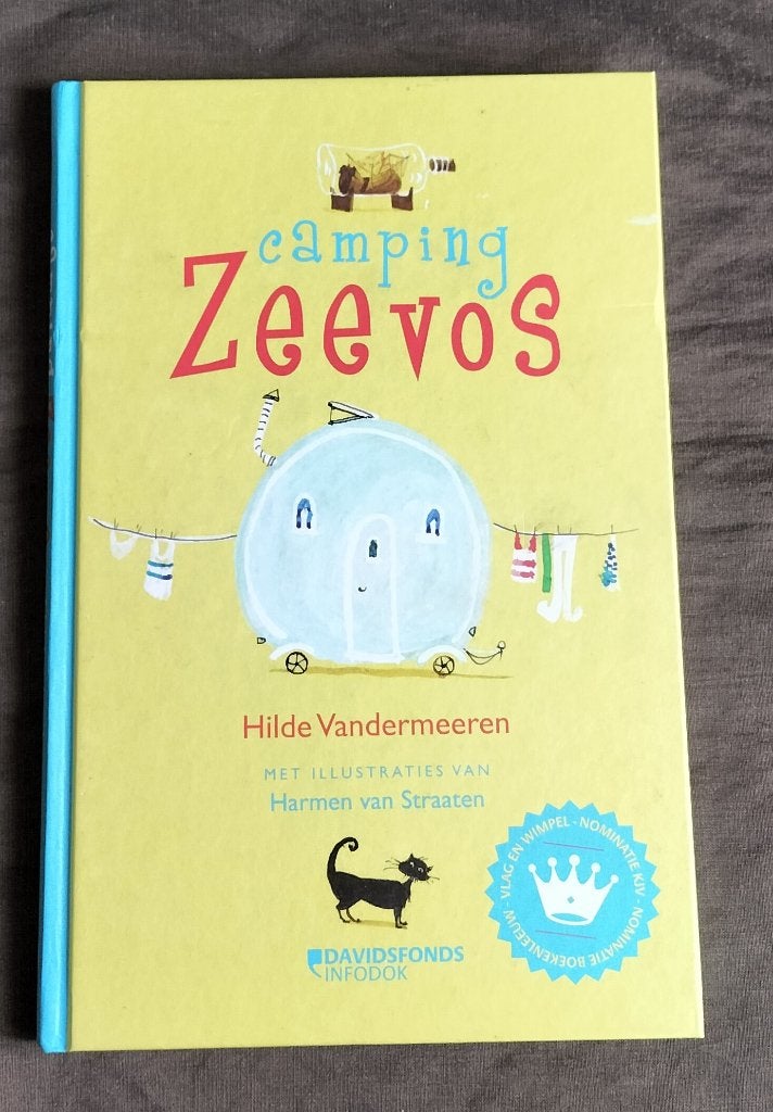 Hilde Vandermeeren - Camping Zeevos, Ophalen of Verzenden, Zo goed als nieuw, Hilde Vandermeeren, Fictie algemeen