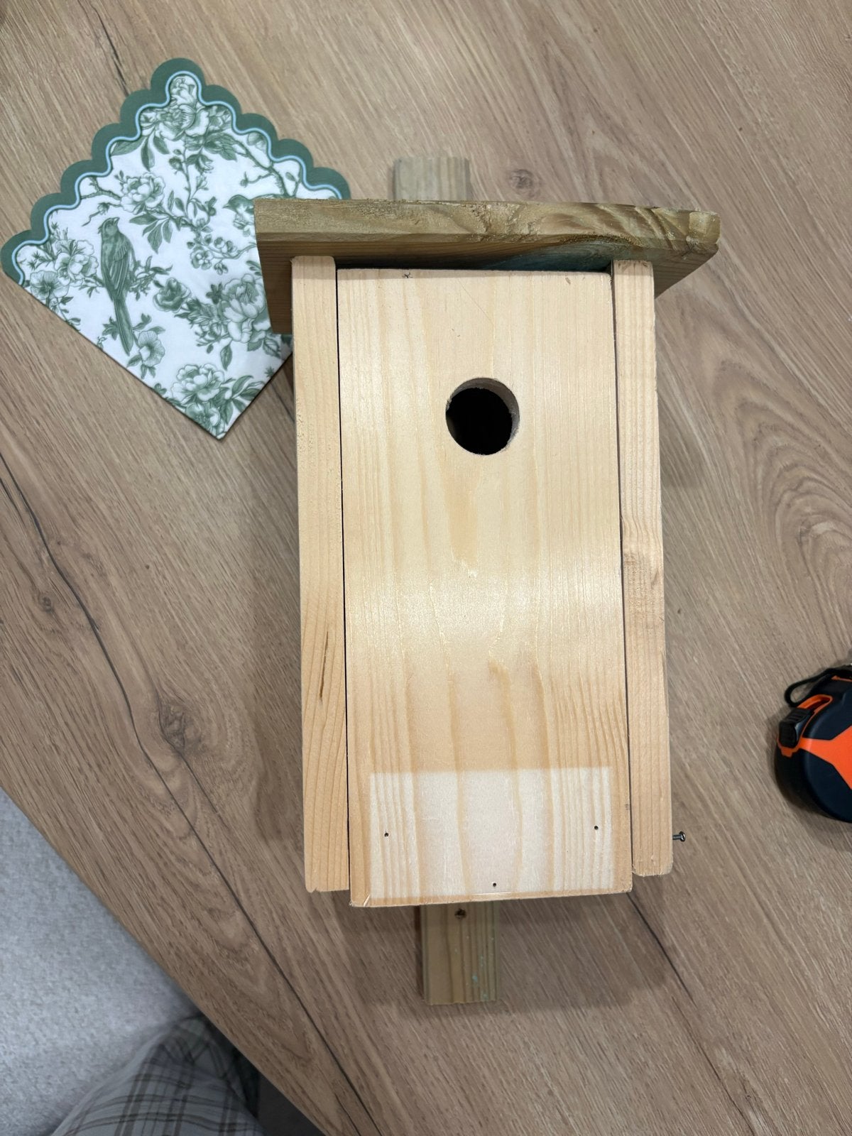 Houten Vogelhuisje - Nieuw en Handgemaakt, Ophalen, Nieuw