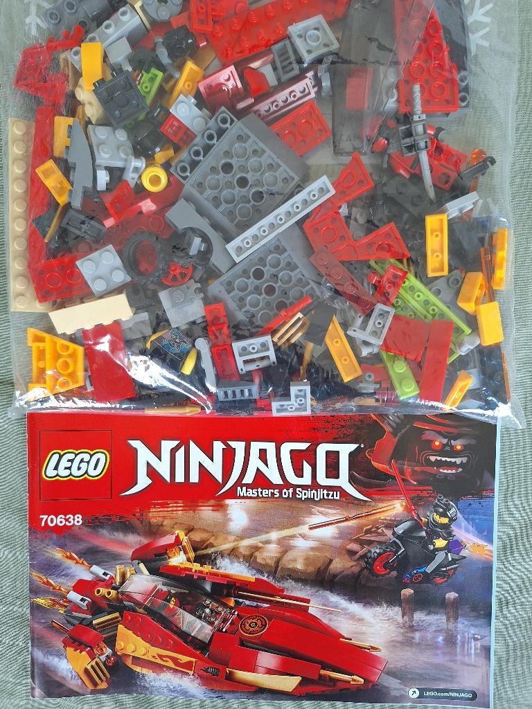 Lego Ninjago 70638, Compleet, Gebruikt, Lego, Ophalen of Verzenden
